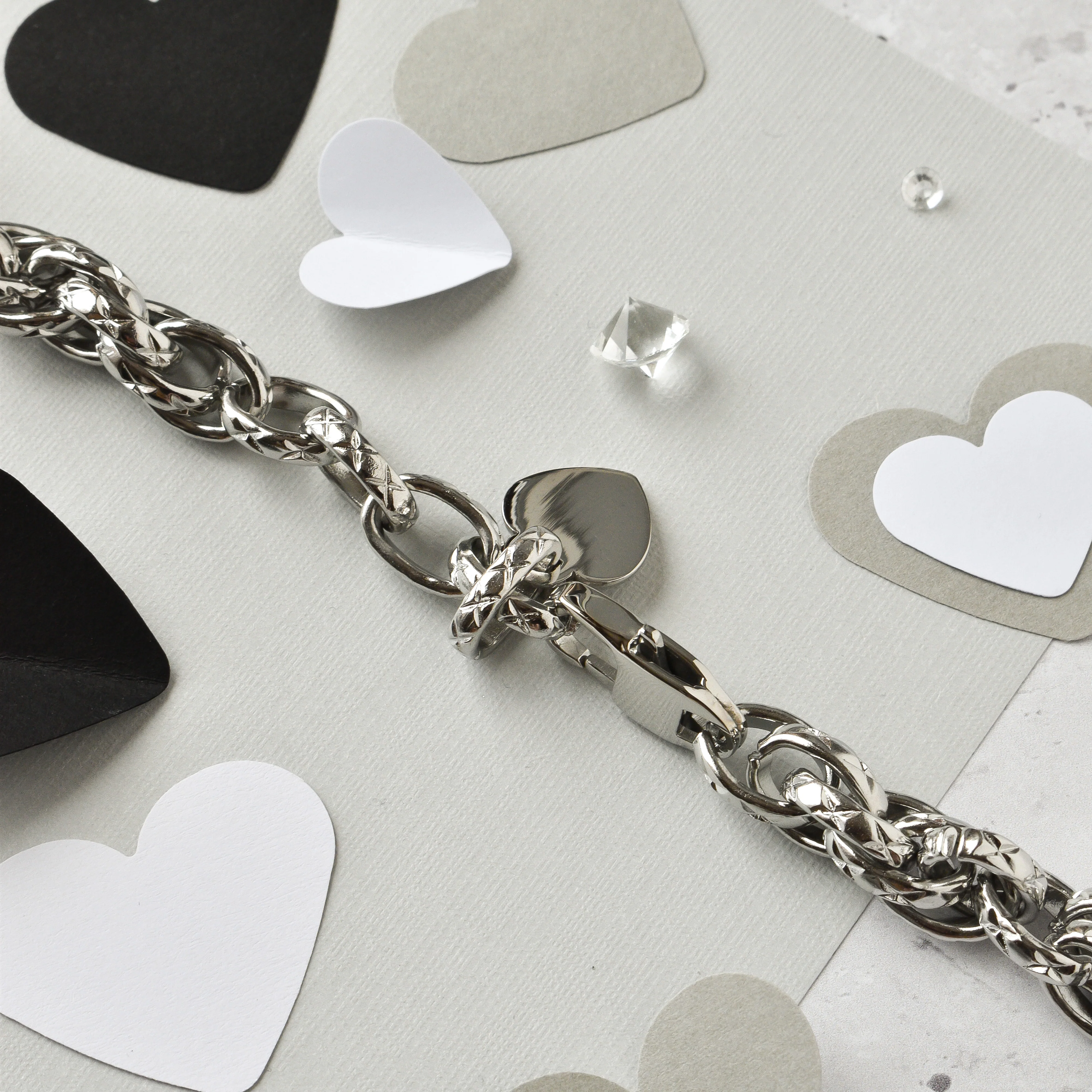 Chain Bracelet Apple Watch Strap - Silver - Image 5