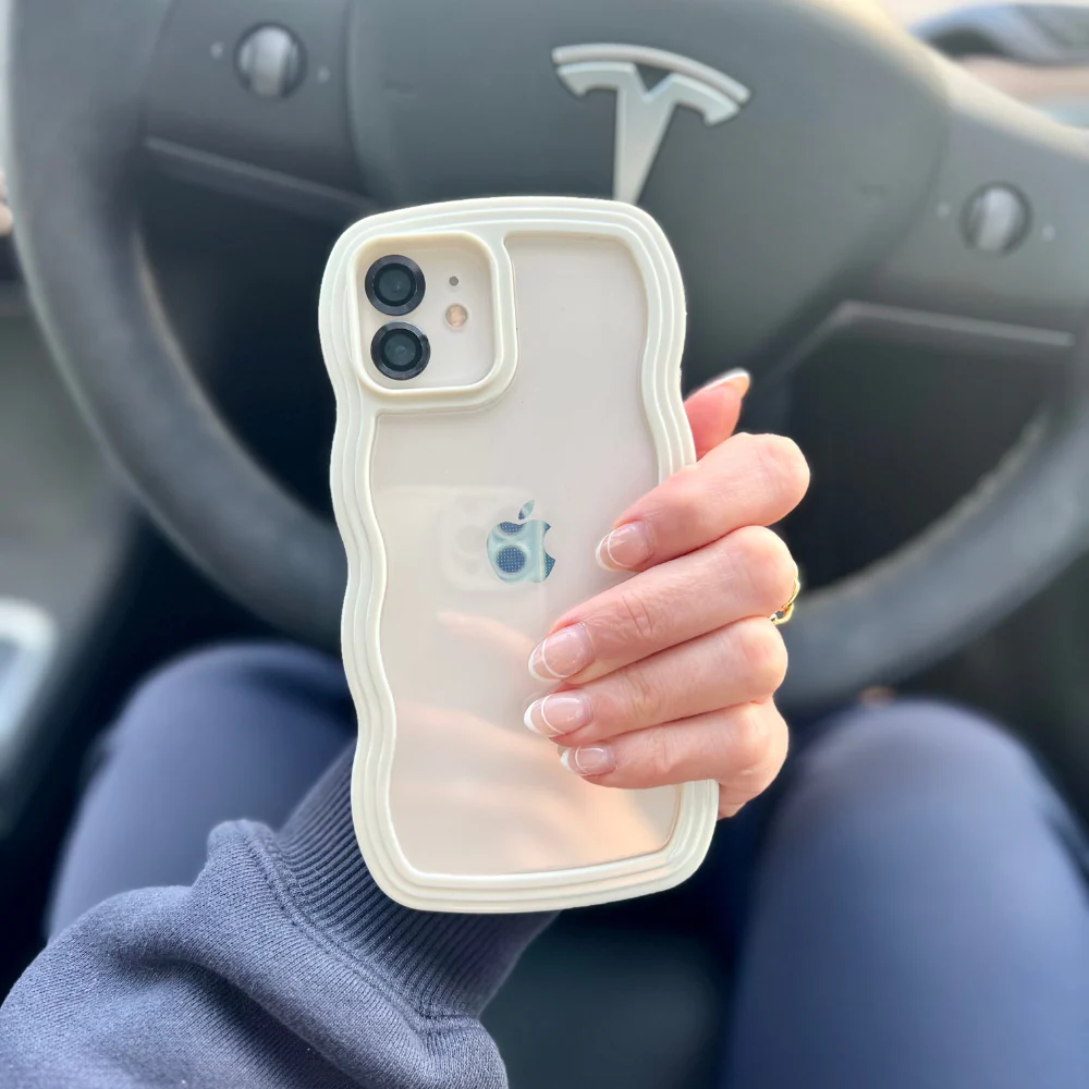 Curvy Phone Case - Cream - Image 6