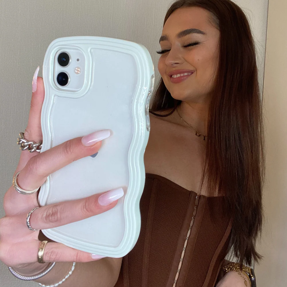 Curvy Phone Case - Cream - Image 7