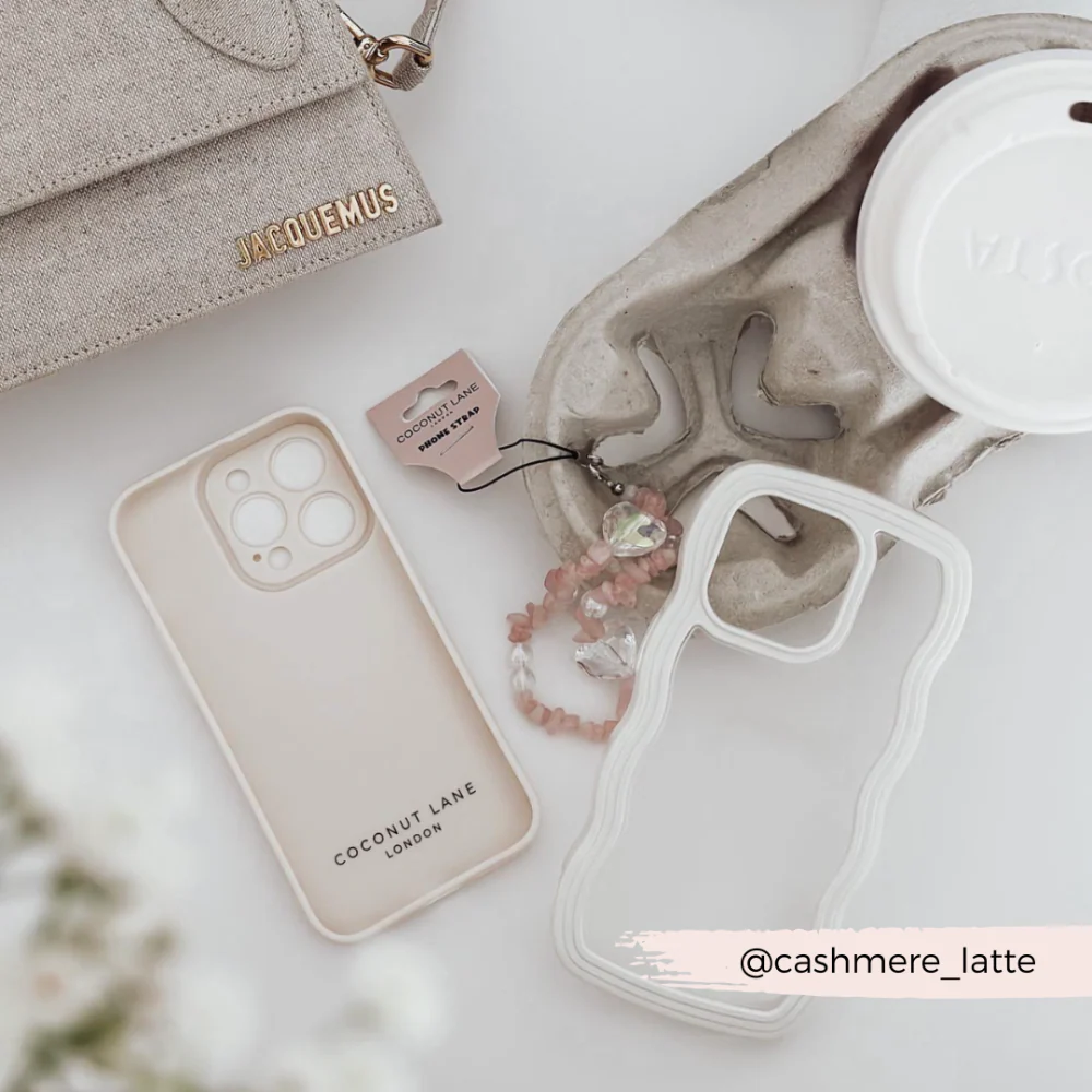 Curvy Phone Case - Cream - Image 8