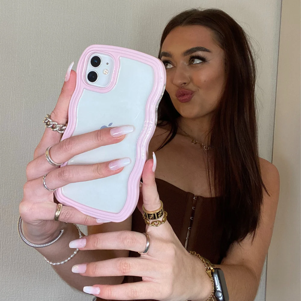 Curvy Phone Case - Pink - Image 4