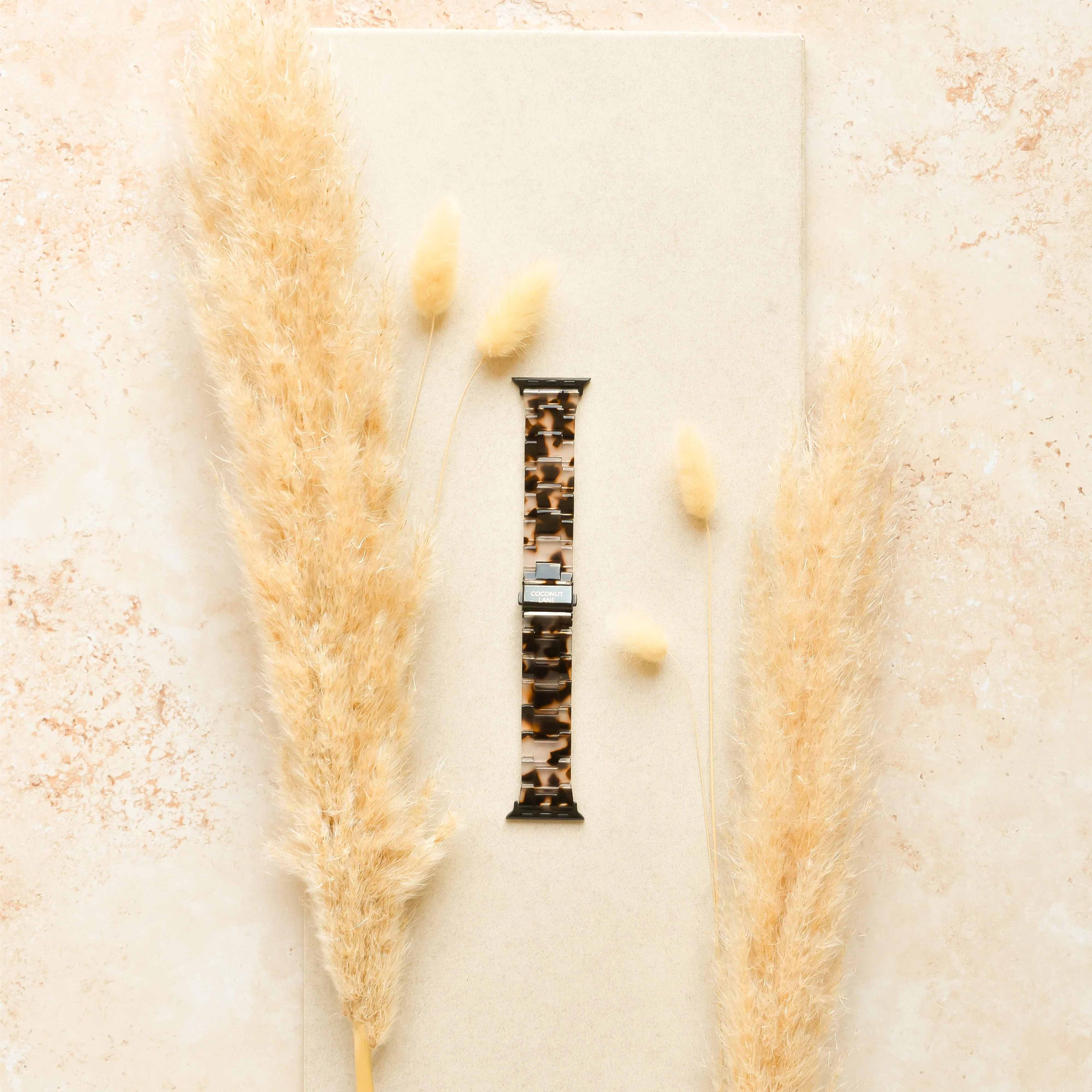 Luxe Ivory Tort Apple Watch Strap - Image 8