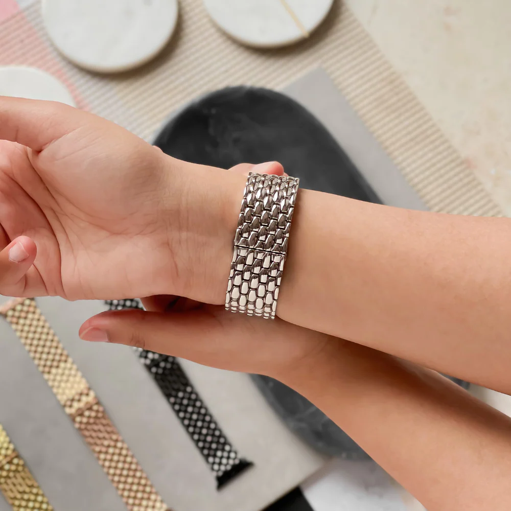 Mermaid Watch Strap - Silver - Image 3