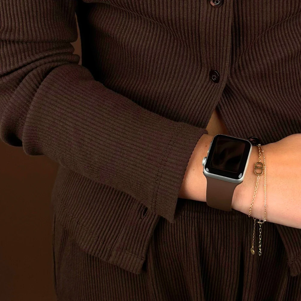 NAKD Apple Watch Strap - Chocolate - Image 7
