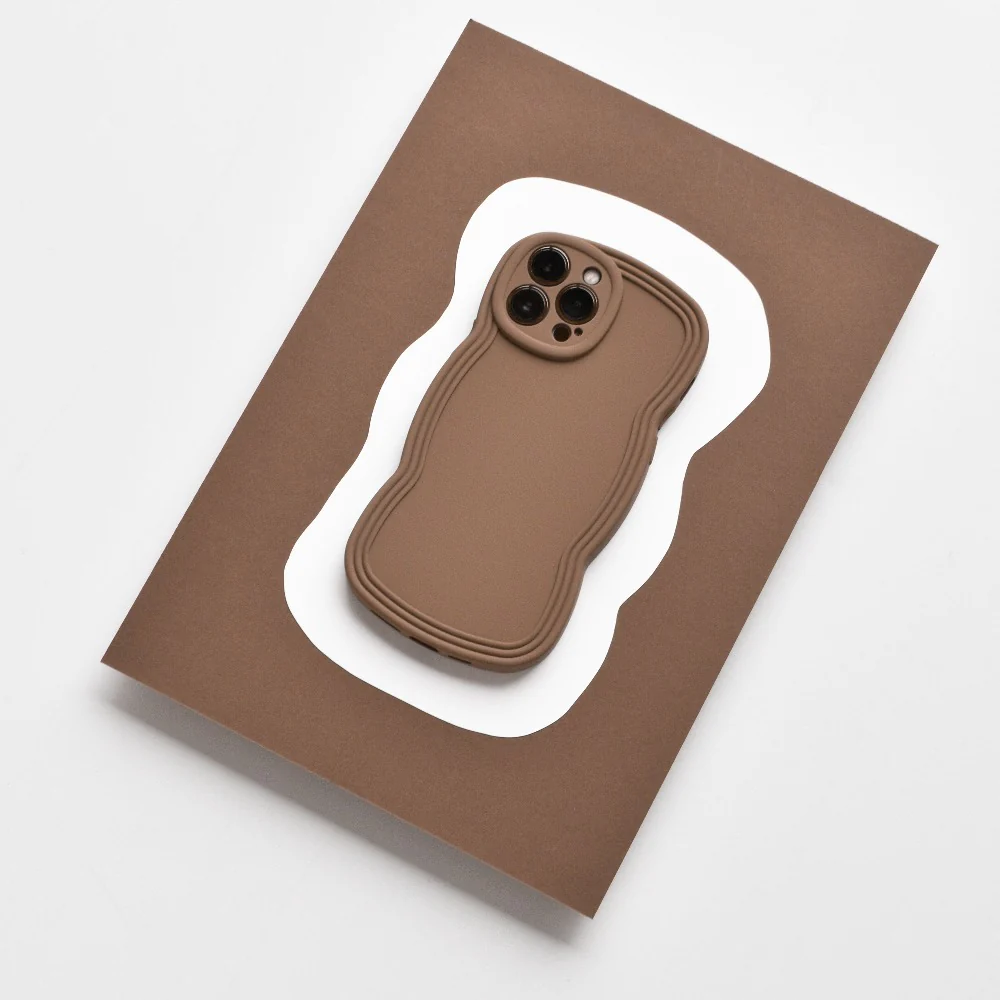NAKD Curvy Phone Case - Coffee - Image 3